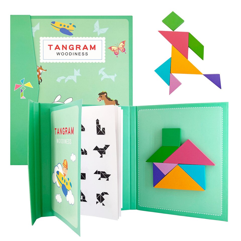 PUZZLE TANGRAM MAGNÉTIQUE LA BOUTIQUE DU JOUET MONTESSORI